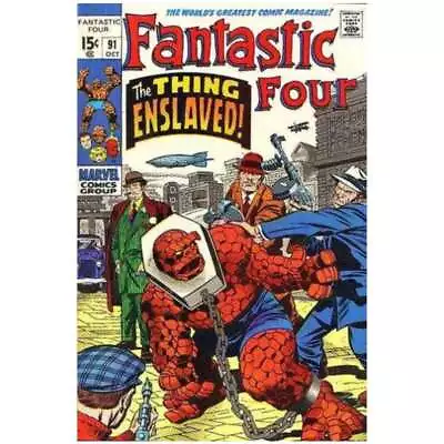 Buy Fantastic Four (1961 Series) #91 In Fine Condition. Marvel Comics [z  • 21.60£