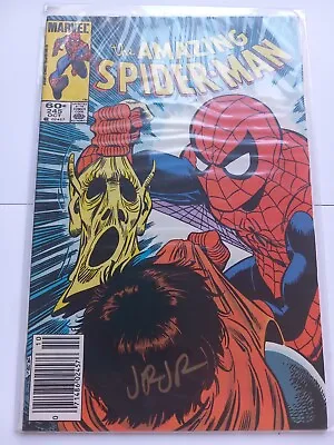 Buy 1983 Marvel Amazing Spider-Man #245 4th Hobgoblin. VF/NM Signed John Romita JR • 68.67£
