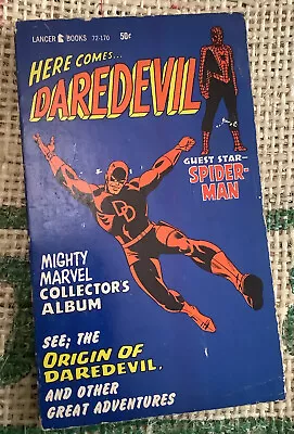 Buy HERE COMES...DAREDEVIL PAPERBACK 1967-SPIDERMAN #72-170 VF! My PersonalCopy!B44B • 15.78£