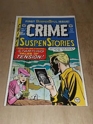 Buy Crime Suspenstories #1 Ec Comics Reprint High Grade Gemstone Cochran Nov 1992 • 8.99£