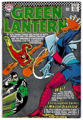 Buy GREEN LANTERN #43 In FN Condition A 1966 DC Silver Age Comic With THE FLASH • 23.75£