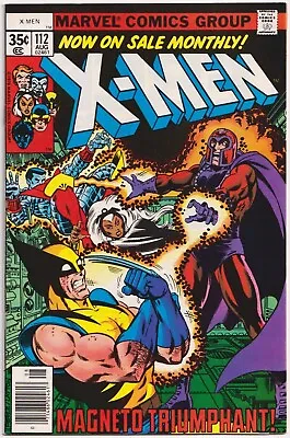 Buy Uncanny X-men #112 1978 Cents Ex Cgc 9.4 Magneto Movie Marvel Comics • 124.95£