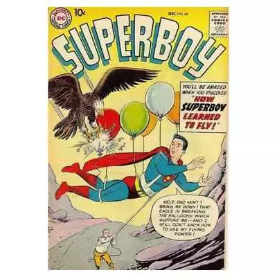 Buy Superboy (1949 Series) #69 In G Minus Condition. DC Comics [m!(cover Detached) • 24.89£