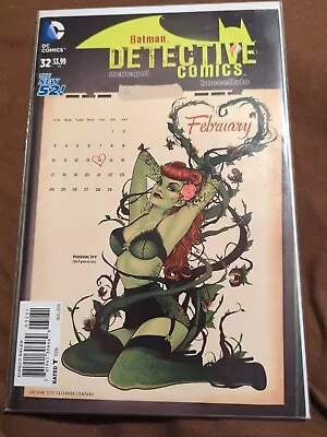 Buy Batman: Detective Comics #32 Poison Ivy Bombshell Cover New 52 NM DC Comics • 4.03£