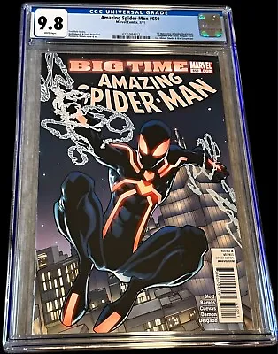 Buy Amazing Spider-man #650 Cgc 9.8 1st App Of Spidey Stealth Suit 2011 White Black • 116.73£