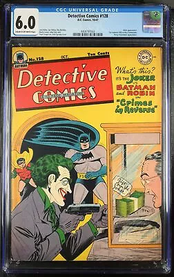 Buy Detective Comics #128 CGC FN 6.0 Joker Cover And Story! Dick Sprang Cover! • 1,358.38£