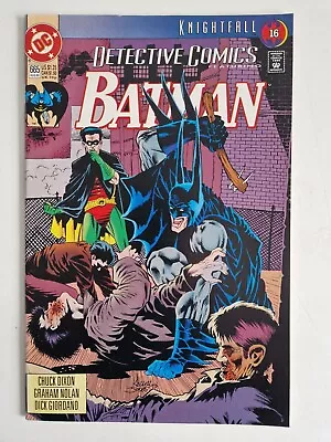 Buy DC  DETECTIVE COMICS # 665 Batman Knightfall  1993  VF+ • 5£