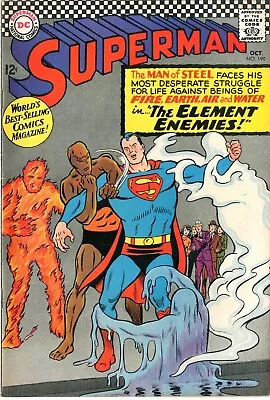 Buy Superman  # 190      VERY FINE     October  1966     See Photos    DC • 59.96£