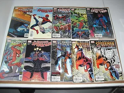 Buy Lot Of 10 Amazing Spider-Man Run 501-509 All NM 2004! Marvel 502 503 504 505 506 • 43.53£