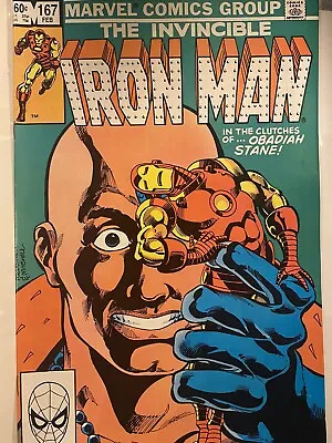 Buy Invincible Iron Man #167 (Marvel Comics, 1983) • 3.95£