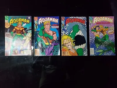 Buy Aquaman Lot Of (4) Return Of The King #1 - 50th Anniversary 1991,#2,3,4 • 79.94£