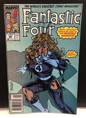 Buy Fantastic Four #332 Comic , Marvel Comics Newsstand Mark Jewelers Variant • 5.38£
