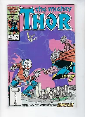 Buy Thor # 372 Time Variance Authority 1st App Walter Simonson Story/art Oct 1986 VF • 9.95£