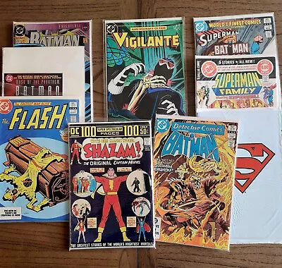 Buy DC Comic Lot Of 9 Comic Books - Batman  #523 1983  Shazam Flash Superman & More  • 27.67£