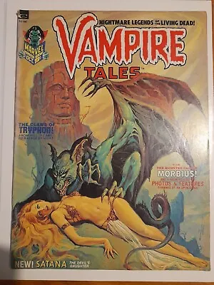 Buy Vampire Tales #2 Oct 1973 VGC+ 4.5 1st Appearance Of Satana • 99.99£