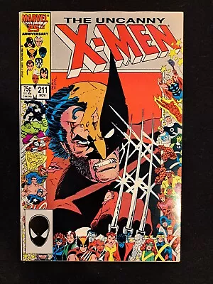 Buy X-Men 211 Marvel Comics 1986 1st Appearance Marauders Anniversary Cover • 11.86£