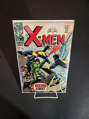 Buy X-men #36 (Marvel 1967) 1st Appearance Of Mekano - Silverage 🔑  • 59.94£