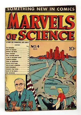 Buy Marvels Of Science #4 GD 2.0 1946 • 16.78£