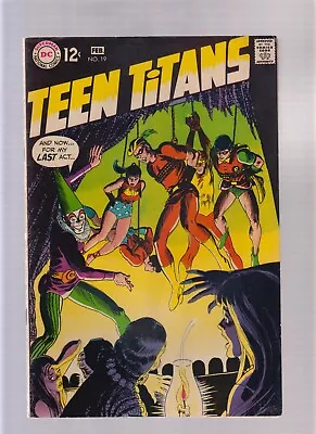 Buy Teen Titans #19 - Nick Cardy Cover (5.5/6.0) 1969 • 11.98£