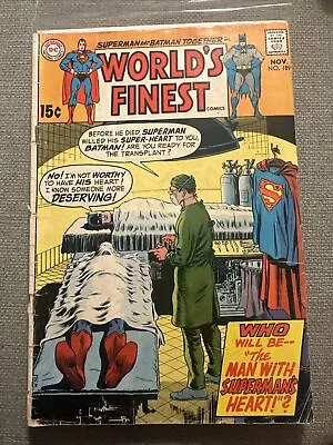Buy World's Finest # 189 DC 1969 With Superman, Batman, Roy Ramond • 9.52£