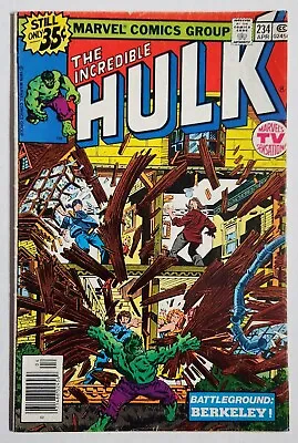 Buy Incredible Hulk #234 FN+/VF- 1st App Of Quasar Newsstand Marvel Comics 1979 Key • 15.98£