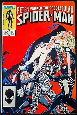 Buy Peter Parker The Spectacular Spider-man #95 Vfn- 1984 Black Cat Cloak & Dagger • 3.49£