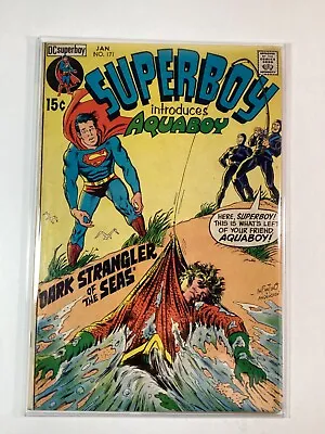 Buy SUPERBOY (194-1979 1st Series) #171 GD+ 2.5🥇FIRST APPEARANCE OF AQUABOY🥇DC!!! • 89.70£