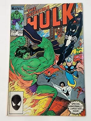 Buy Incredible Hulk 300 DIRECT Giant-Sized Anniversary Issue Copper Age 1984 • 20.08£
