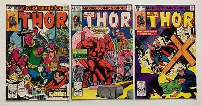 Buy Thor #301, 302 & 303. (Marvel 1980) 3 X VF+/- Condition Bronze Age Issues. • 24.50£
