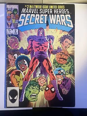 Buy Marvel Super Heroes Secret Wars #2 - Marvel - 1984 • 19.99£