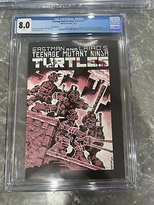 Buy Teenage Mutant Ninja Turtles #1 - Mirage 1985 CGC 8 Origin 1st TMNT 3rd Print • 867.44£