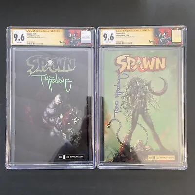 Buy Spawn 139 141 1st Cameo Cover Full Appearance She-Spawn CGC Signature Graded 9.6 • 1,067.10£
