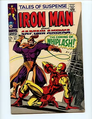 Buy Tales Of Suspense #97 Comic Book 1968 FN- Iron Man 1st App Whiplash • 24.12£
