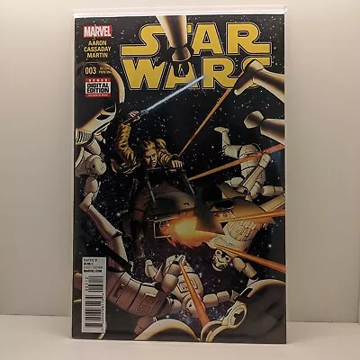 Buy Star Wars Marvel Comic | Star Wars #3 | 2nd Printing John Cassaday Variant Cover • 6£