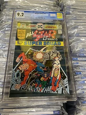 Buy All-Star Comics 59 CGC 9.2 NM-, 2nd App. Of Power Girl  -DC 1976- (JD2) • 118.59£