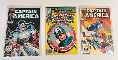 Buy CAPTAIN AMERICA Marvel Comic Lot Of 3 #250 #287 #321 Great Covers Books • 23.72£