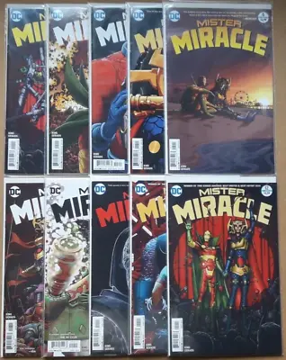 Buy MISTER MIRACLE #1 - #5 #8 - #12 DC New 1st Printing Bagged & Boarded • 55£