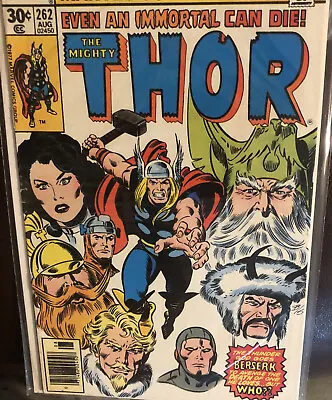 Buy The Mighty Thor Comic #262 (Marvel, 1977) • 7.90£
