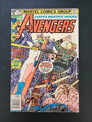 Buy Marvel Comics The Avengers #195 May 1980 1st Cameo App Taskmaster • 15.99£
