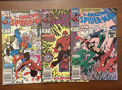 Buy The Amazing Spider-Man 340 341 342 Marvel Comics • 14.19£