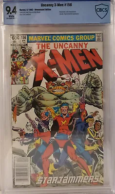 Buy The Uncanny X-Men #156 CBCS 9.4 Newsstand Edition • 101.99£