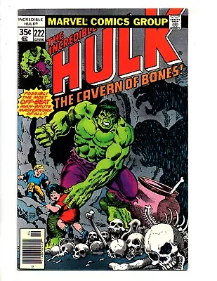 Buy Incredible Hulk #222  Vf 8.0   Feeding Billy  • 13.46£