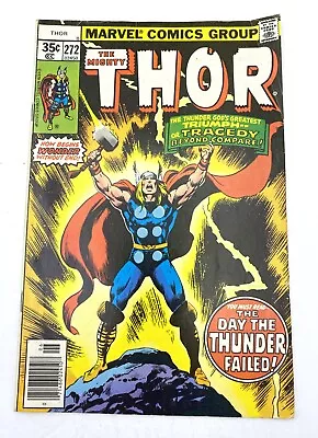 Buy Marvel Comics Group The Mighty Thor #272 Now Begins Wonder Without End! (1978) • 5.53£