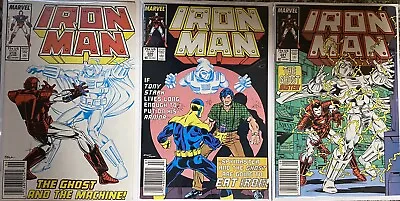 Buy Iron Man (1987) # 219 220 221 - LOT FIRST APPEARANCE GHOST & FULL STORY ARC • 20.79£