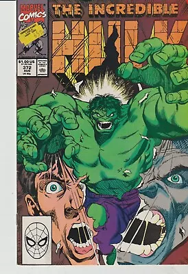 Buy Marvel Comics Incredible Hulk #372 (1990) 1st Print F • 3.25£