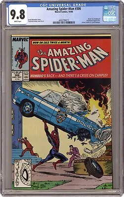 Buy Amazing Spider-Man #306D CGC 9.8 1988 4060796013 • 276.60£