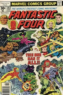 Buy Marvel Fantastic Four #183 1977 Comic Book Grade NM 9.4 • 9.46£