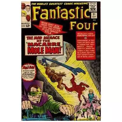 Buy Fantastic Four (1961 Series) #31 In Fine Minus Condition. Marvel Comics [r' • 71.47£