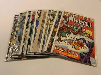 Buy Werewolf By Night 31 34-43 Very Good To Fine 37 Coverless Lot Marvel • 71.15£