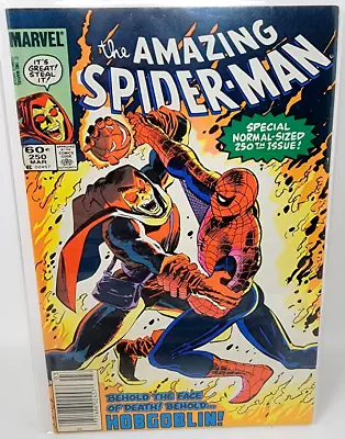 Buy Amazing Spider-man #250 Hobgoblin Appearance *1984* Newsstand 8.5 • 47.57£